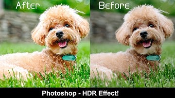 How to use HDR Toning - Photoshop Tutorial
