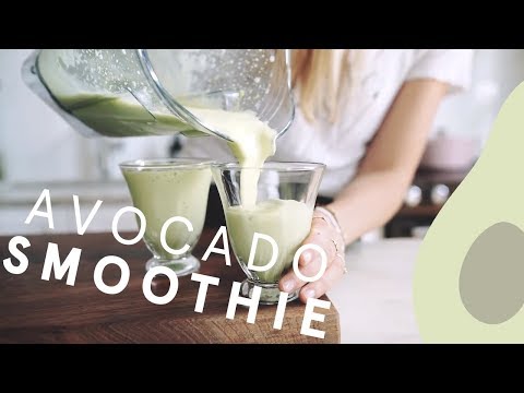 How to Make a 2-minute Avocado Smoothie | Nutrition Stripped