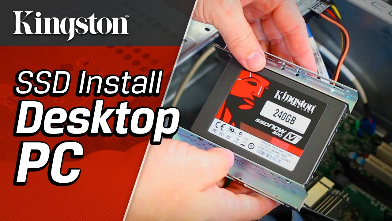Installing A SSD In A Desktop PC YouTube