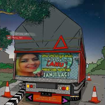 Canter mania story wa para sopir truk