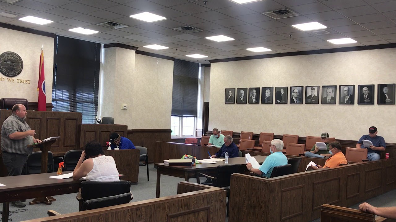 07 06 2020 Overton County Commission Budget Meeting YouTube