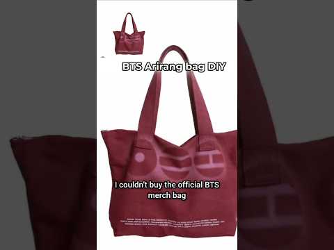 BTS Inspired DIY Bag..... #southkorea #bts