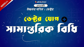 ১২.০৯. অধ্যায় ১২ : ভেক্টর - ভেক্টর যোগ - সামান্তরিক বিধি [SSC]