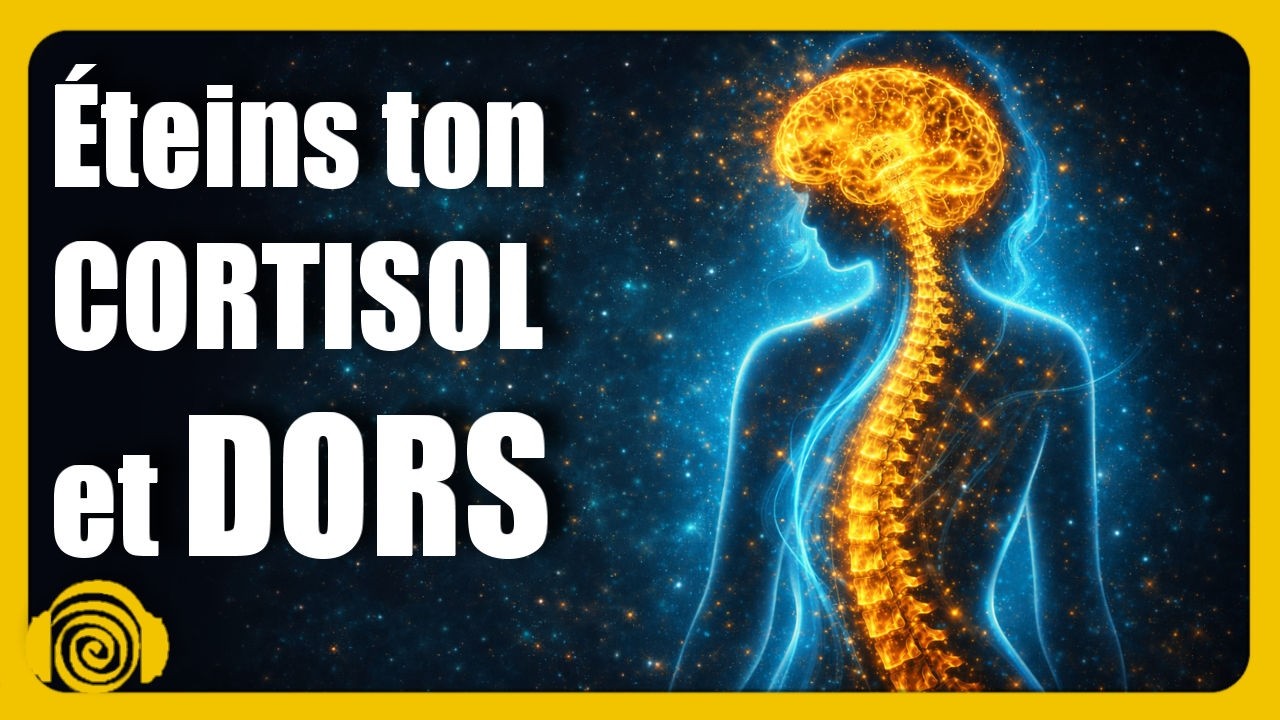 DORMEZ MAINTENANT : NETTOYAGE RADICAL DU CORTISOL (HYPNOSE ANTI-STRESS)