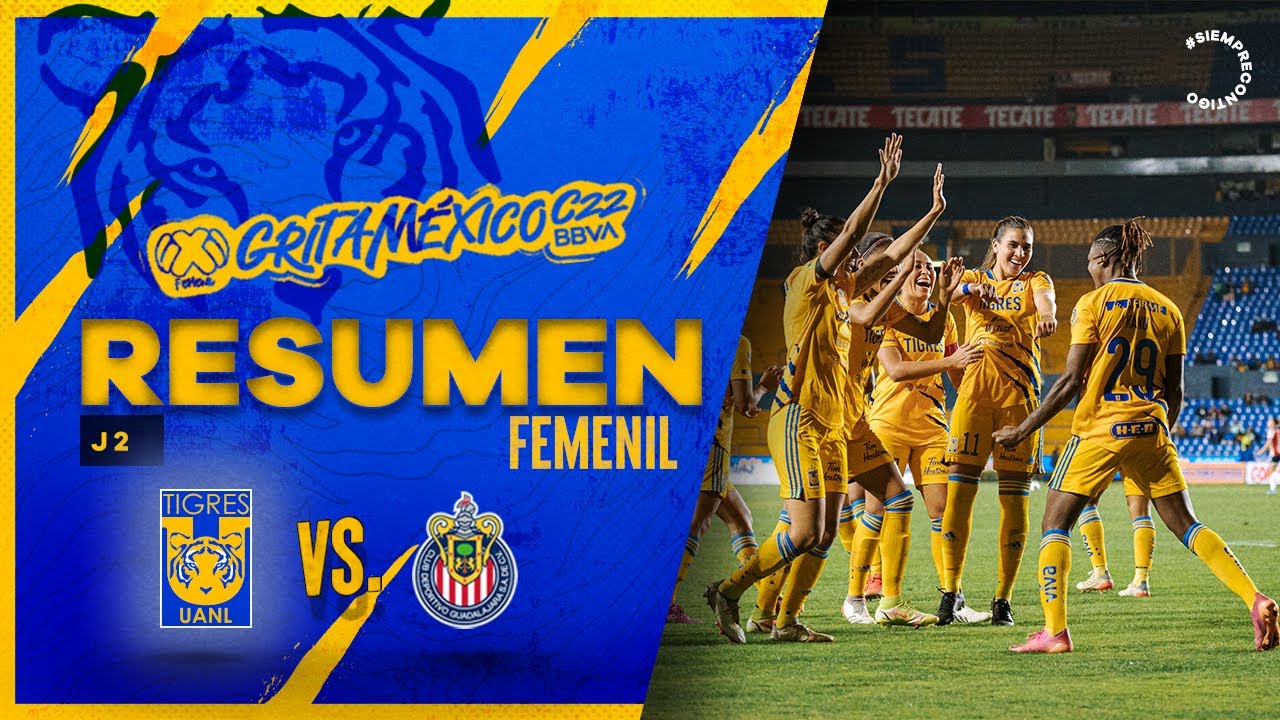 📹 El Resumen Femenil | Tigres 1 - 1 Chivas | Grita México C22