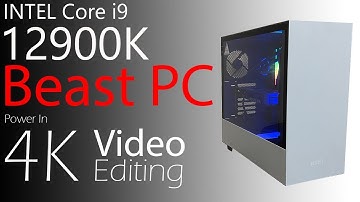 Intel Core i9 12900k | Crazy Render speed | Raw Power | 4k video editing