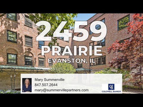 2459 Prairie Avenue 2F, Evanston, IL home video tour