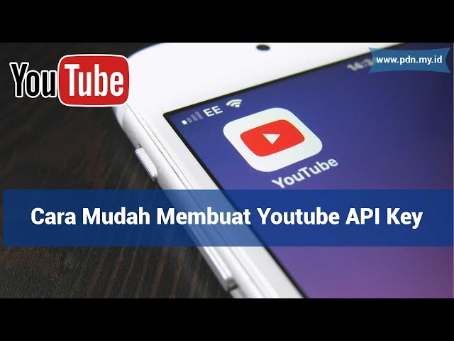 #12 Cara Mudah membuat Youtube Api Key class=