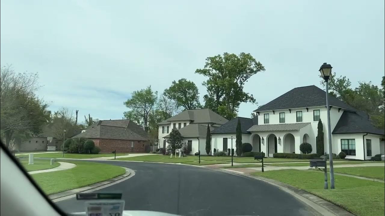 Oaks on the Bluff Subdivision in Prairieville, LA YouTube
