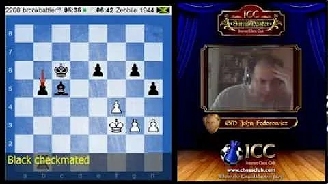 GM John Fedorowicz plays his FIRST SimulMaster on ...