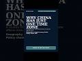 Why China Has Only One Time Zone | Geography and Politics Explained. #facts #abriefhistoryoftime