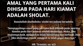 pahami makna setiap kalimat dalam sholat // KIROM