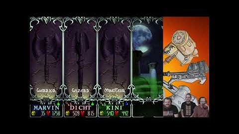 Gauntlet Dark Legacy: beating up an old man for money