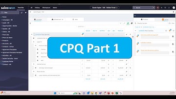 SalesWon CPQ Part1 Quoting