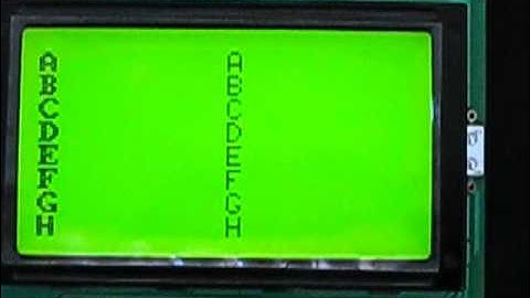 Interfacing Graphical LCD (GLCD) with 8051 Microcontroller (AT89C51)
