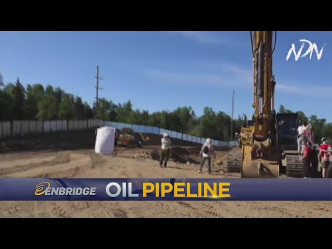 Hundreds Gather In Protest Of Line 3 Pipeline
