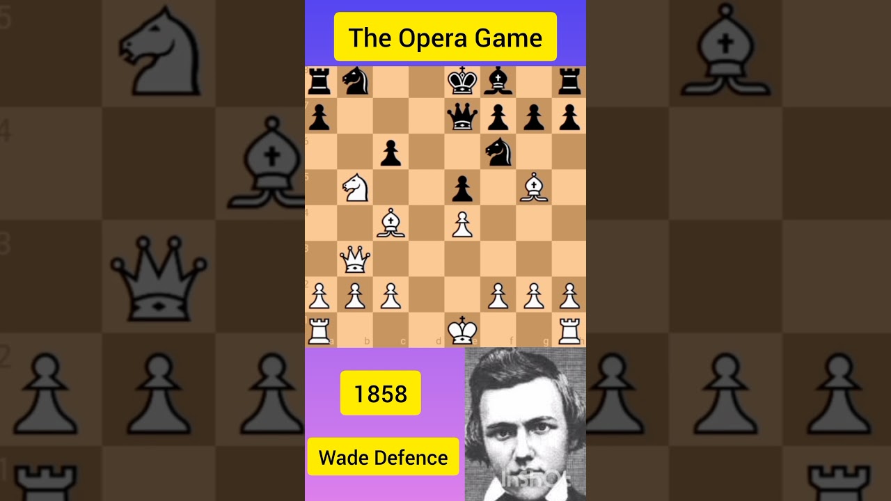 The Opera Game By Paul Morphy, 1858 