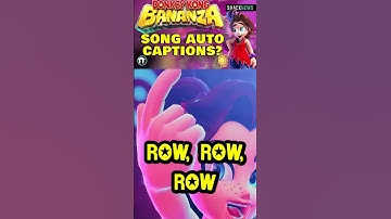 Donkey Kong Bananza - Kong Bananza Song Lyrics Auto Captioned #muisc #lyrics #donkeykongbananza