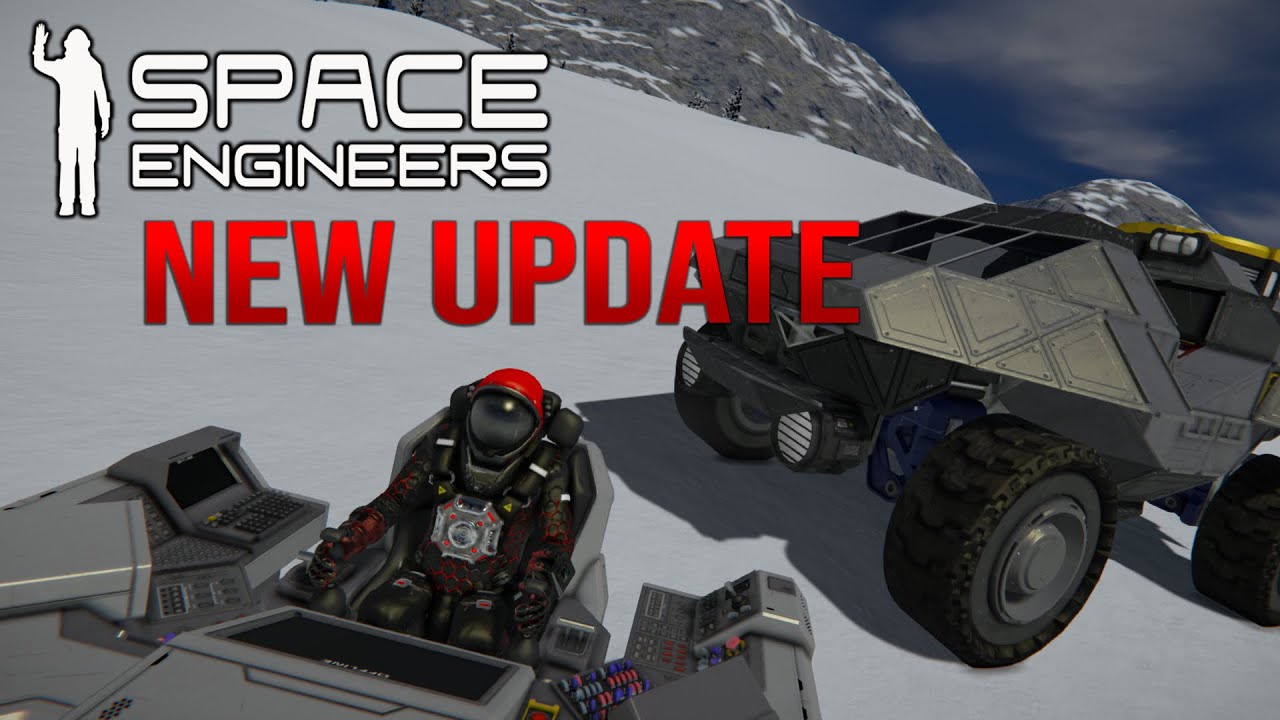An AWESOME NEW Space Engineers UPDATE Is Here! (Small Glass Blocks