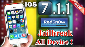Jailbreak iOS 7.1.1  UNTETHERED ! All Devices - Downgrade to iOS 7.0.6 , iOS 7.0.4 - iPhone 5S 5 4