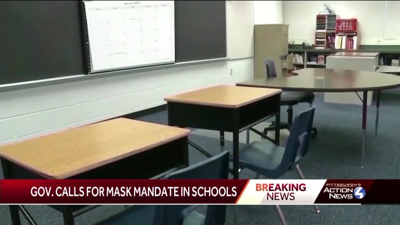Gov. Wolf calls for mask mandate in schools - YouTube