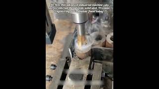 How Heavy Duty Metal Pipes Get Internal Threads