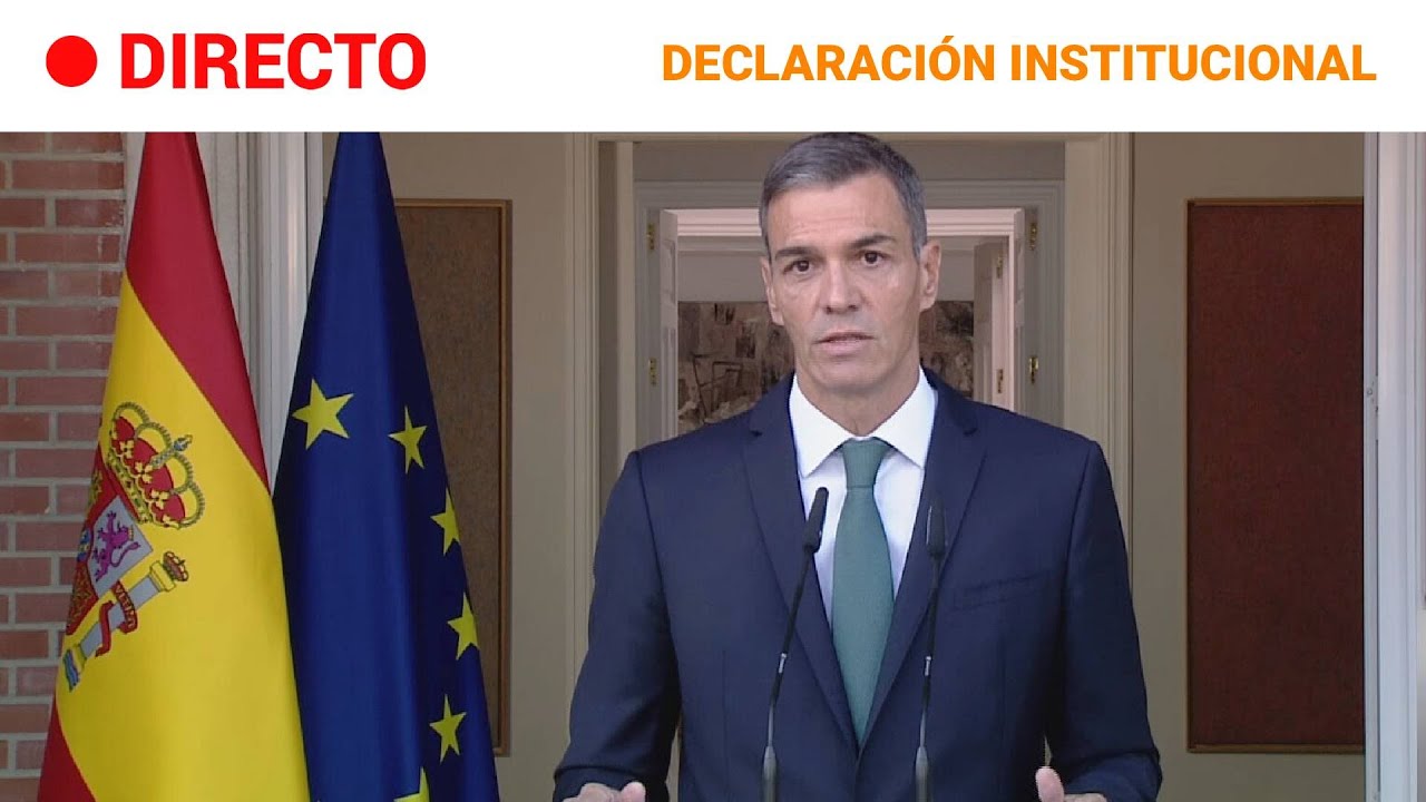 PEDRO SÁNCHEZ ANUNCIA NUEVE MEDIDAS "CONTRA EL GENOCIDIO EN GAZA" | RTVE Noticias
