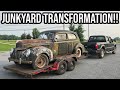 Junkyard to on the road in 25 minutes  1939 ford forgotten hot rod