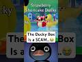 The DUCKY Box Is a SCAM in Adopt Me...😭#roblox #adoptme