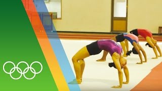 Training for Rio with India's first female Olympic gymnast Dipa Karmakar