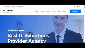 Omnivus - IT Solutions & Services WordPress Theme || 100% Free Download