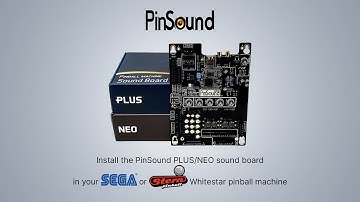 How to install a PinSound PLUS/NEO in a SEGA/STERN Whitestar pinball machine
