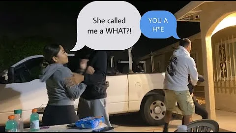 FIGHTING IN FRONT OF OUR BOYFRIENDS PRANK!! *FUNNY!