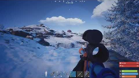 1,800 Hour Rust Console Player PVP Clips