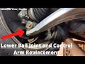 How to Replace Lower Ball Joint and Control Arm Chevy Malibu