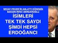 SEDAT PEKER'İN İDDİALARI MEHMET AĞAR VE 90'LI YILLAR. DÖNEMİN BAKANI RIFAT SERDAROĞLU ANLATIYOR