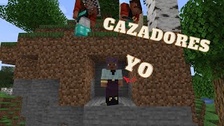 spedruner vs 2 cazadores  (minecraft parte 2)