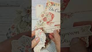 New Floral Quilt Die Cuts for My Upcoming Junk Journal Kits 🌸🧵#junkjournalsupplies #junkjournal