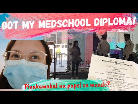 MY MEDICAL SCHOOL DIPLOMA! | BAKIT HINDI PINAPASOK SA MALL??? | Study with me!