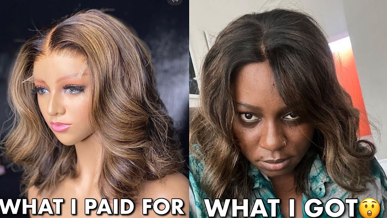 I bought an expensive wig & this is what they sent me A week in my