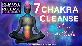 UNBLOCK All 7 Chakras in 20 minutes ✨ Align Activate & Balance Energies For FAST Manifestation