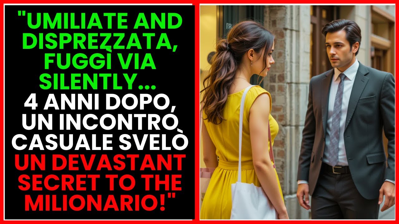 4 ANNI DOPO, IL MILIONARIO LA INCONTRA DI NUOVO, MA CIÒ CHE LEI HA ...