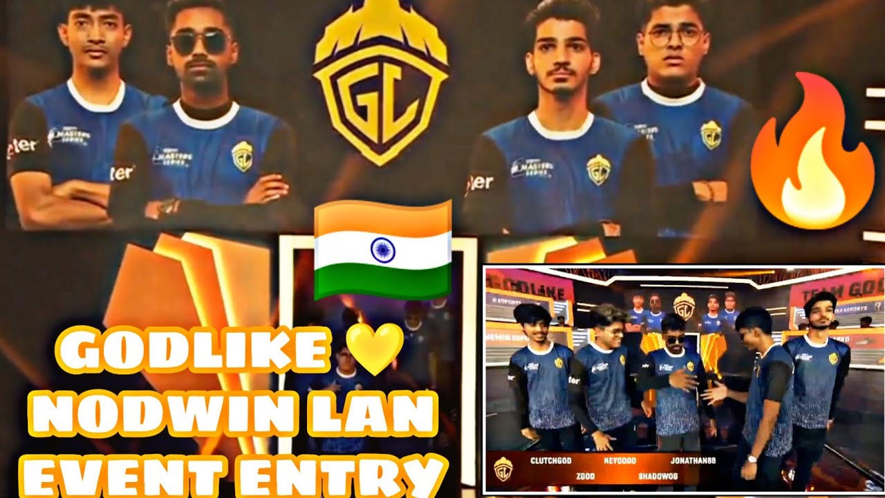 GODLIKE 💛,TSM,GE,OR | LAN ENTRY | Master's Series' BGMI 🇮🇳