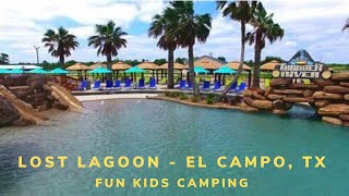 Lost Lagoon RV Resort in El Campo, Texas - Waterpark in El Campo Texas, RV Park in El Campo Texas.