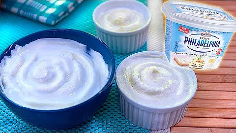 Qual queijo é feito o cream cheese?