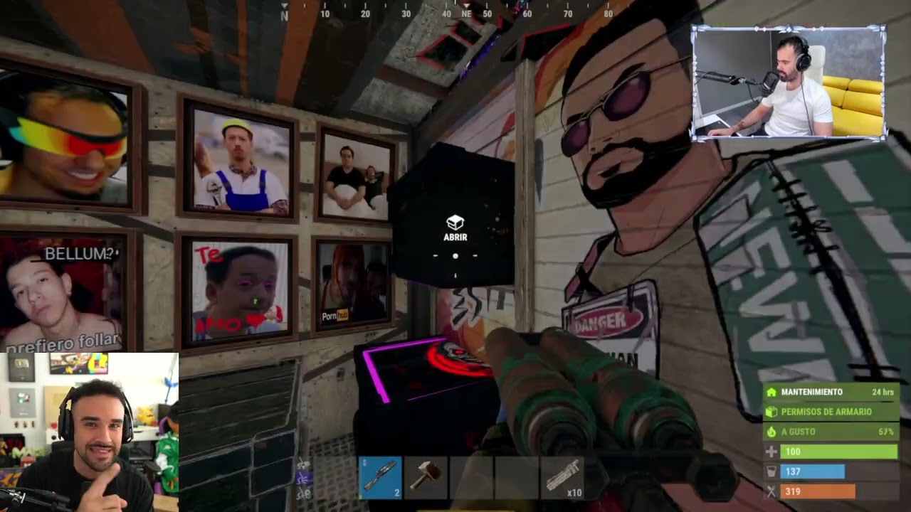 Illojuan reacciona RAIDEO A SU CASA y la TRANQUILIDAD de Andrés😅