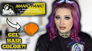 MANIC PANIC GEL HAIR COLOR?!