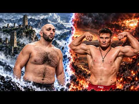 A BATTLE OF GIANTS in the MOUNTAINS! The striking power of Alexey Kudin!