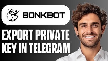 How to Export Private Key on BONKbot in Telegram (Full Guide 2025)
