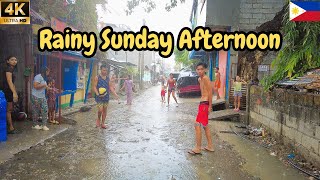 Captivating Rainy Day Walk in Taguig City! 🇵🇭 (4K)